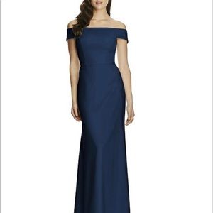 DESSY COLLECTION MIDNIGHT BLUE GOWN